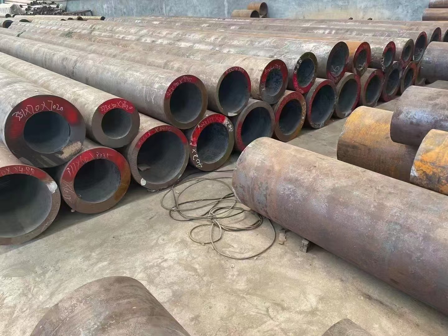 西安市无缝钢管切割定尺切割加工Q355D高强度板材 - 推荐